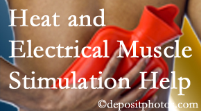 Wilson Family Chiropractic uses heat and electrical stimulation for Millville pain relief.