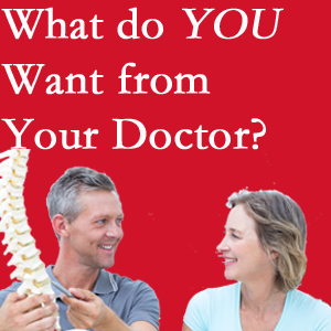 Millville chiropractic at Wilson Family Chiropractic includes examination, diagnosis, treatment, and listening!