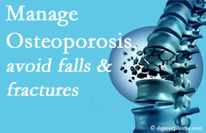 Wilson Family Chiropractic shares information on the benefit of managing osteoporosis to avoid falls and fractures as well tips on how to do that.