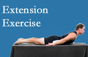 Wilson Family Chiropractic recommends extensor strengthening exercises when back pain patients are ready for them.