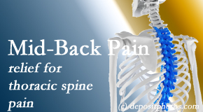 Wilson Family Chiropractic delivers gentle chiropractic treatment to relieve mid-back pain in the thoracic spine. 