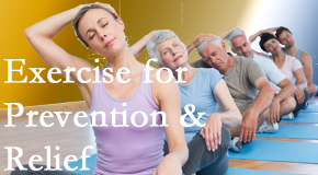 Wilson Family Chiropractic suggests exercise as a key part of the back pain and neck pain treatment plan for relief and prevention.