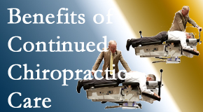 Wilson Family Chiropractic offers continued chiropractic care (aka maintenance care) as it is research-documented as effective.
