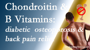 Wilson Family Chiropractic shares nutritional advice for back pain relief that includes chondroitin sulfate and B vitamins. 