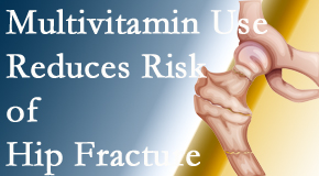 Wilson Family Chiropractic presents new research that shows a reduction in hip fracture by those taking multivitamins.