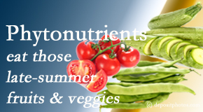 Wilson Family Chiropractic presents research on the benefits of phytonutrient-filled fruits and vegetables. 