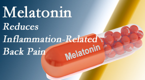 Wilson Family Chiropractic presents new findings that melatonin interrupts the inflammatory process in disc degeneration that causes back pain.
