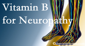 Wilson Family Chiropractic values the benefits of nutrition, especially vitamin B, for neuropathy pain along with spinal manipulation.