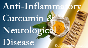 Wilson Family Chiropractic introduces recent findings on the benefit of curcumin on inflammation reduction and even neurological disease containment.