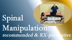 Wilson Family Chiropractic provides recommended spinal manipulation which may help reduce the need for benzodiazepines.