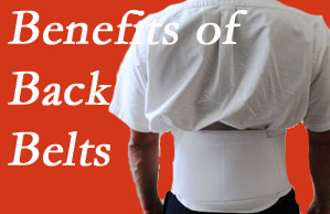 Wilson Family Chiropractic uses the best of chiropractic care options to ease Millville back pain sufferers’ pain, sometimes with back belts.