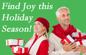 Wilson Family Chiropractic wishes joy for all our Millville back pain patients to improve their back pain and their outlook on life.