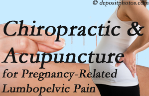 Millville chiropractic and acupuncture may help pregnancy-related back pain and lumbopelvic pain.