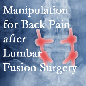 Millville chiropractic spinal manipulation helps post-surgical continued back pain patients discover relief of their pain despite fusion. 