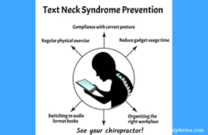Wilson Family Chiropractic shares a prevention plan for text neck syndrome: better posture, frequent breaks, manipulation.