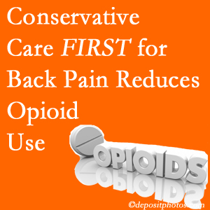 Wilson Family Chiropractic delivers chiropractic treatment as an option to opioids for back pain relief.